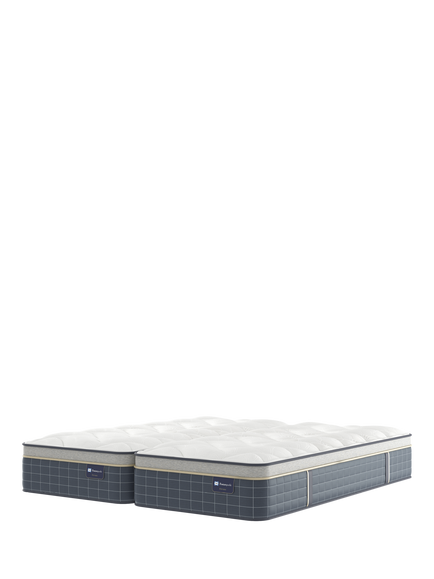 Sealy Posturepedic Elevate Solstice Zip Link Mattress, Medium Tension, Super King Size, White
