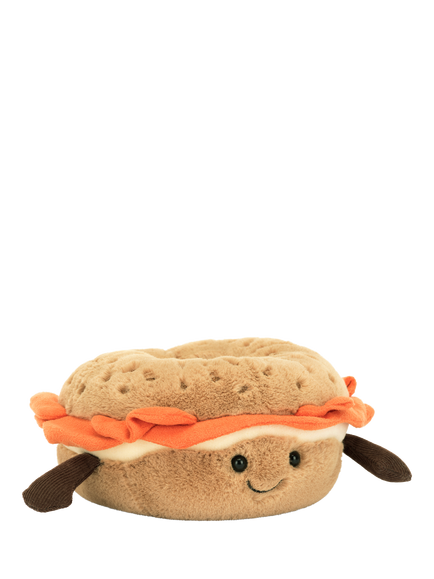Jellycat Amuseables Bagel Soft Toy, Multi
