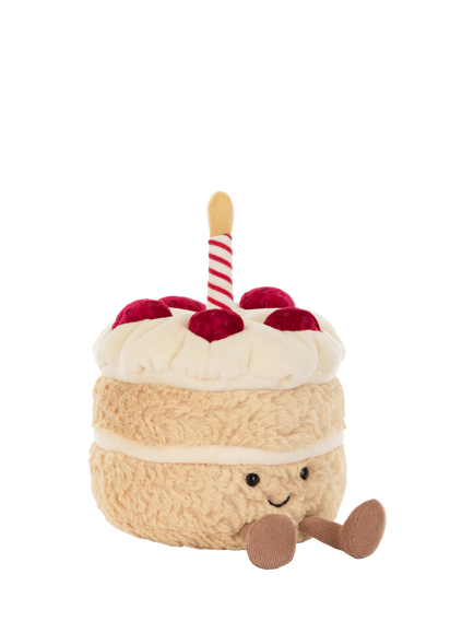 Jellycat Amuseables Birthday Cake Soft Toy, Multi