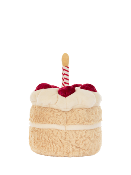 Jellycat Amuseables Birthday Cake Soft Toy - view 2, Multi