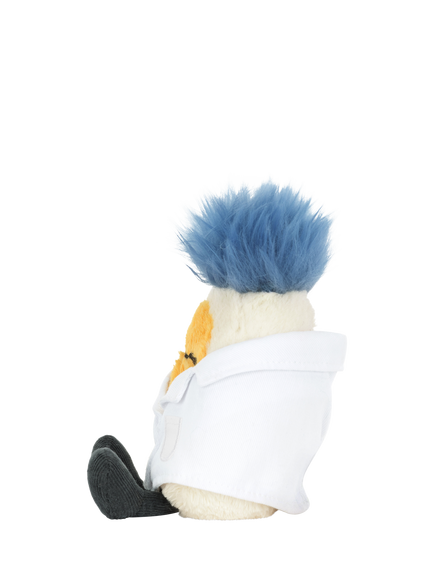 Jellycat Amuseables Boiled Egg Scientist Soft Toy - view 2, Multi