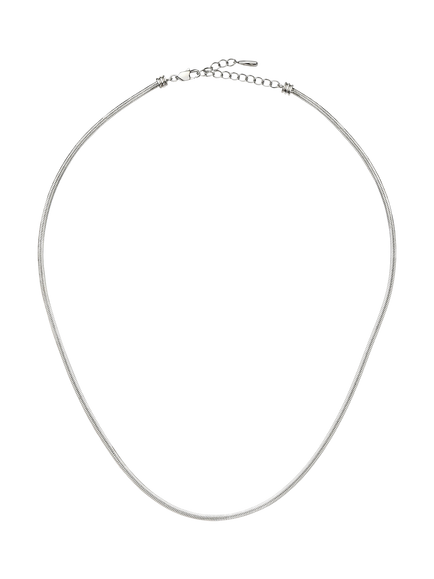 Missoma Thin Snake Chain Necklace, Silver, Silver