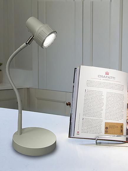 Serious Readers HD Mini Cordless Portable Table Lamp, White - view 2, White