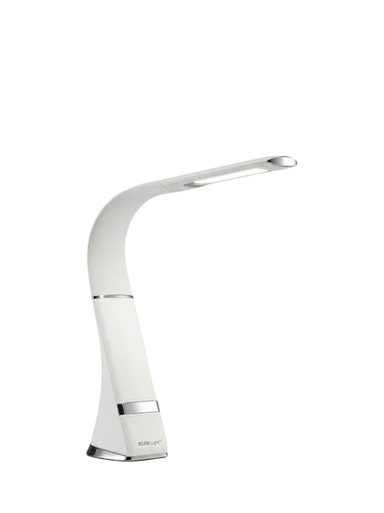 Serious Readers HD ROAM Cordless Portable Table Lamp, White, White