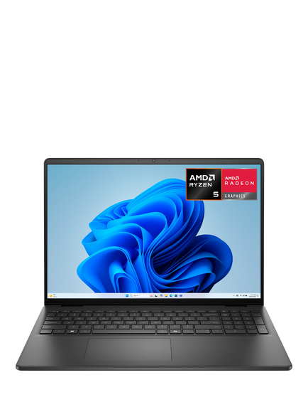 Dell 16 DC16255 Laptop, AMD Ryzen 5 Processor, 16GB RAM, 512GB SSD, 16” Full HD+, Silver, Silver