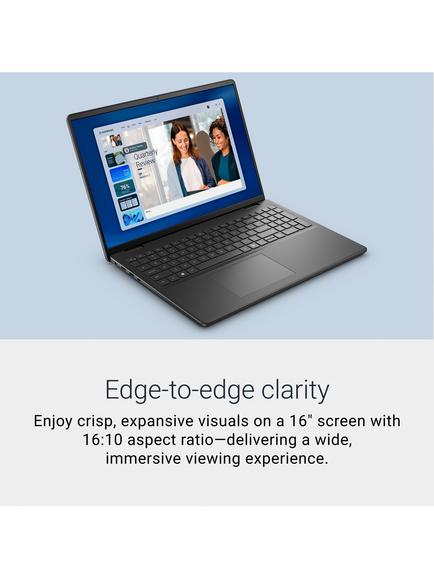 Dell 16 DC16255 Laptop, AMD Ryzen 5 Processor, 16GB RAM, 512GB SSD, 16” Full HD+, Silver - view 2, Silver