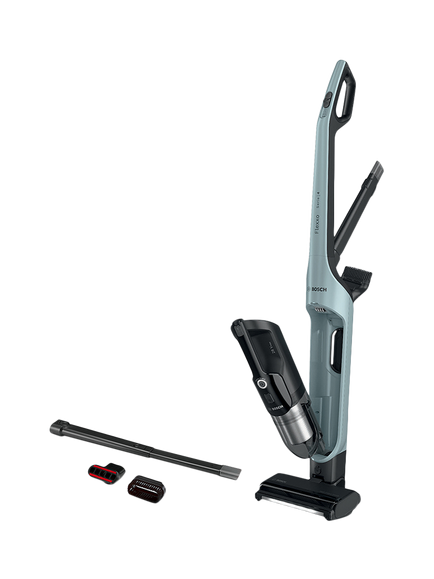 Bosch Flexxo Series 4 BH4SM28GB Cordless Handstick Vacuum Cleaner, Blue, Blue