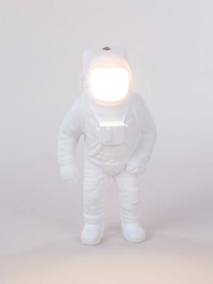 Seletti Starman Portable Table Lamp, White, White