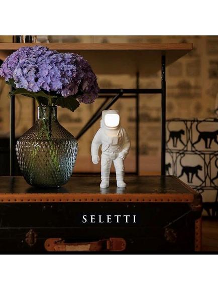 Seletti Starman Portable Table Lamp, White - view 2, White