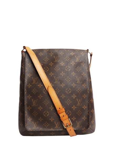 Pre-loved Louis Vuitton 2000 Musette Salsa Monogram Bag, Brown, Brown