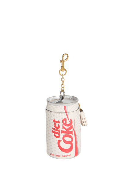 Anya Hindmarch Diet Coke Leather Coin Purse, Optic White, Optic White