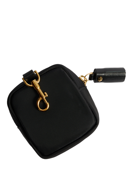 Anya Hindmarch Eyes Ear Pod Pouch, Black - view 2, Black