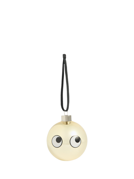 ANYA LIFE by Anya Hindmarch Eyes Bauble, Pale Gold - view 2, Pale Gold