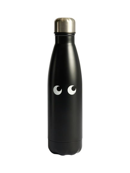 Anya Hindmarch Eyes Insulated Stainless Steel Drinks Bottle, 500ml, Black, Black