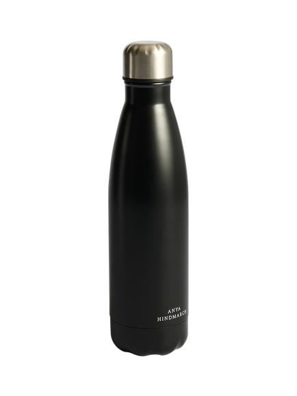 Anya Hindmarch Eyes Insulated Stainless Steel Drinks Bottle, 500ml, Black - view 2, Black