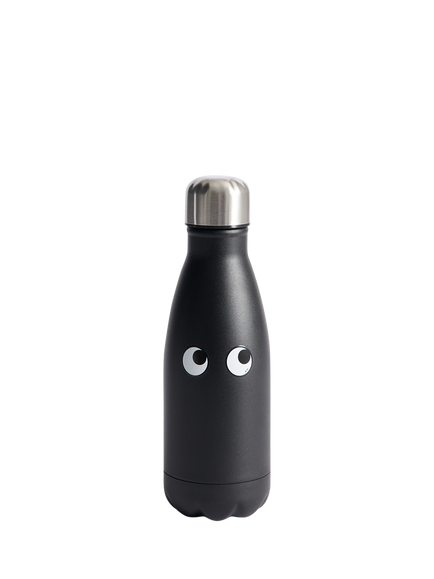 Anya Hindmarch Eyes Insulated Stainless Steel Drinks Bottle, 280ml, Black, Black