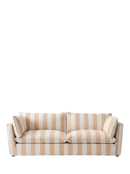 John Lewis x Sophie Conran Cocobella Large 3 Seater Sofa, Natural Stripe, Natural Stripe