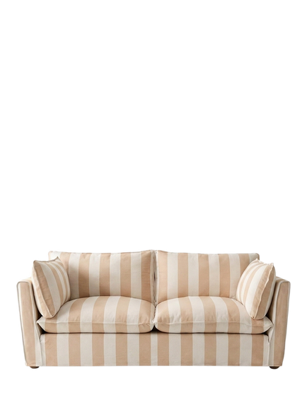 John Lewis x Sophie Conran Cocobella Medium 2 Seater Sofa, Natural Stripe, Natural Stripe
