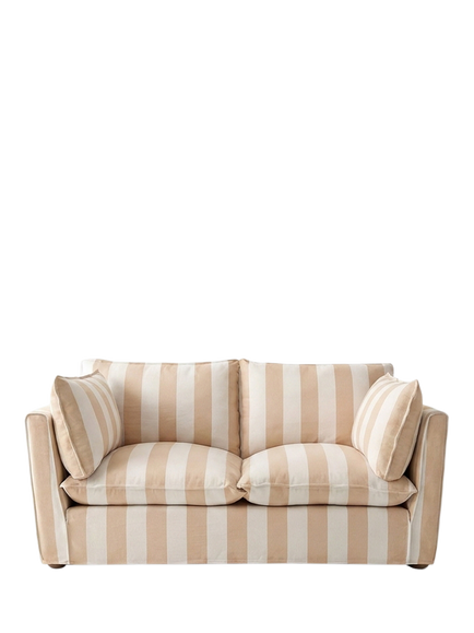 John Lewis x Sophie Conran Cocobella Small 2 Seater Sofa, Natural Stripe, Natural Stripe