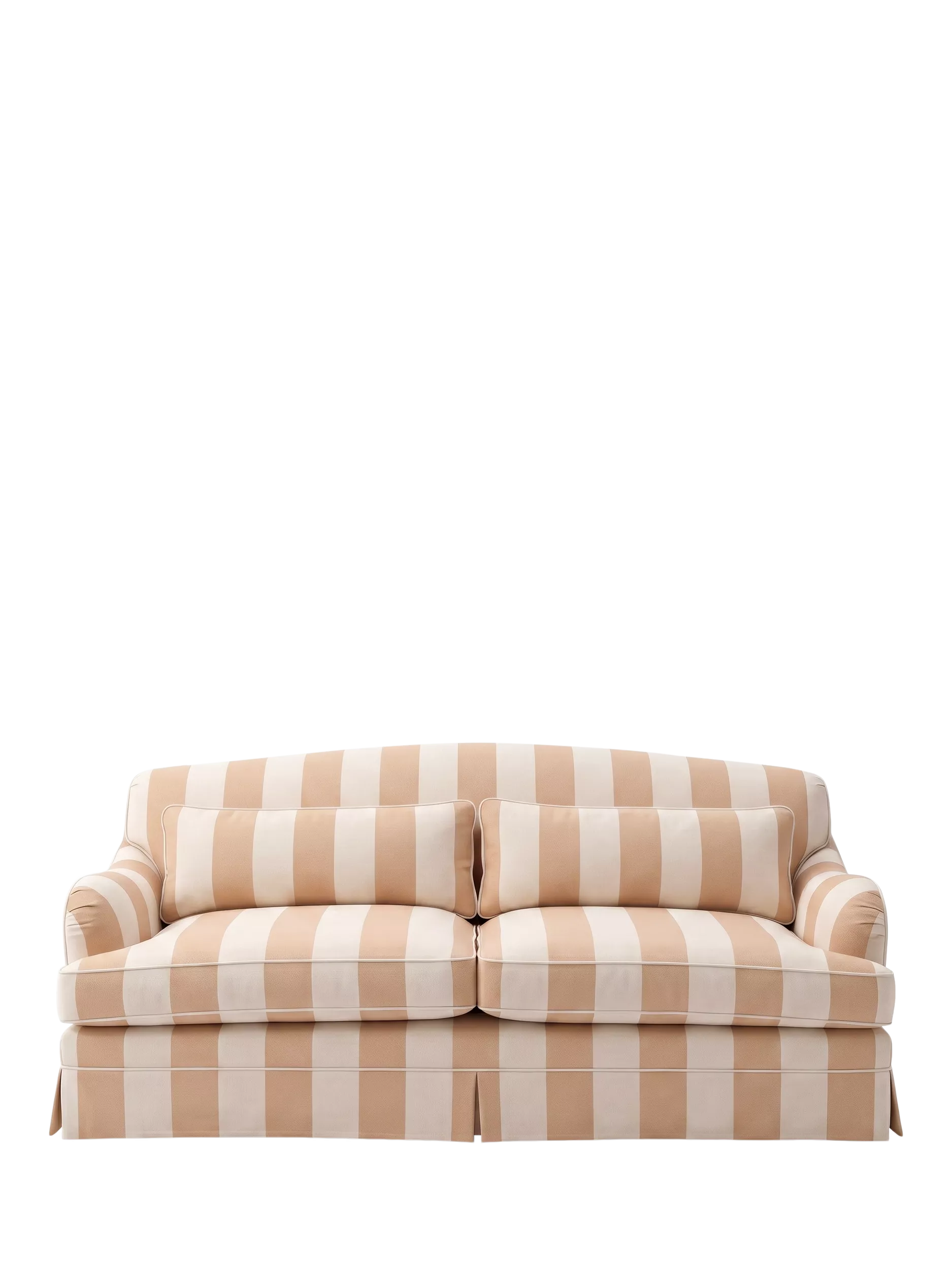 John Lewis x Sophie Conran Felix II Grand 3 Seater Sofa, Natural Stripe