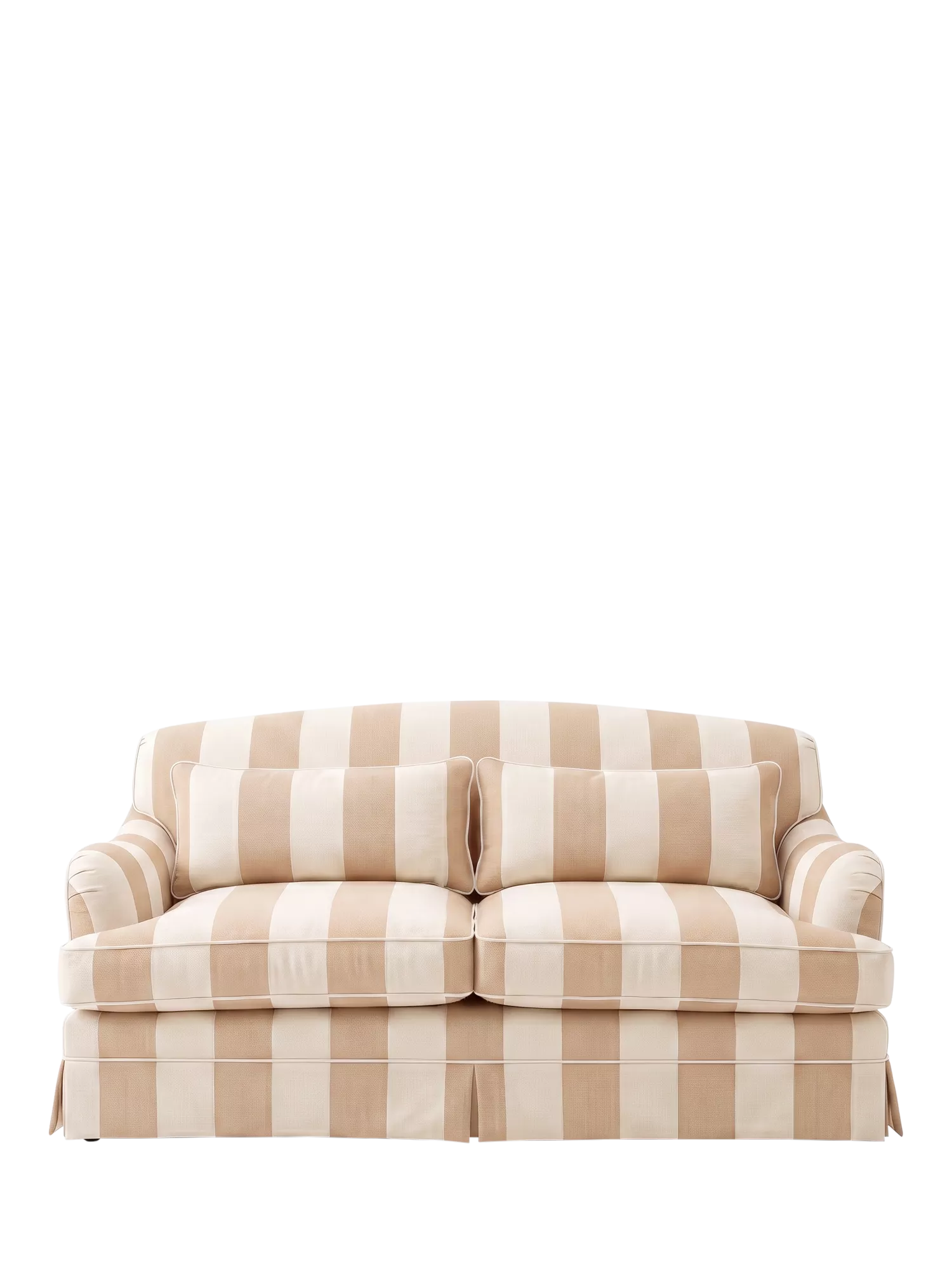 John Lewis x Sophie Conran Felix II Medium 3 Seater Sofa, Natural Stripe