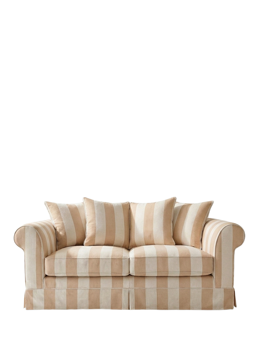 Salthrop Range, John Lewis x Sophie Conran Salthrop Large 3 Seater Sofa, Natural Stripe