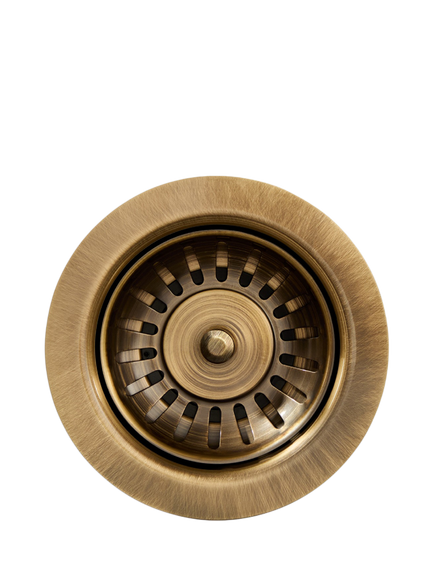 Clearwater Kitchen Sink Waste, Antique Bronze, Bronze