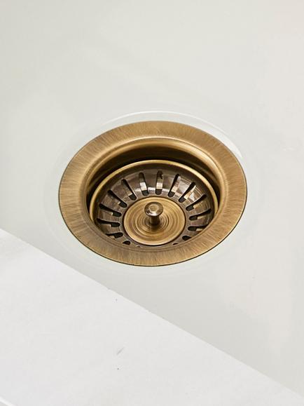 Clearwater Kitchen Sink Waste, Antique Bronze - view 2, Bronze