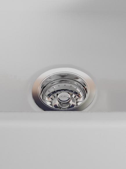 Clearwater Thomas Denby Sink Waste & Overflow Kit, Nickel - view 2, Polished Nickel