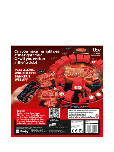 Blue Skies Deal or No Deal Board Game - view 2, Multi Multi