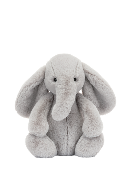 Jellycat Bashful Luxe Elephant Thuddeus Soft Toy - view 2, Multi