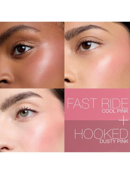 NARS Mini Insatiable Liquid Blush Duo Holiday Edition Makeup Gift Set - view 2, Fast Ride/Hooked