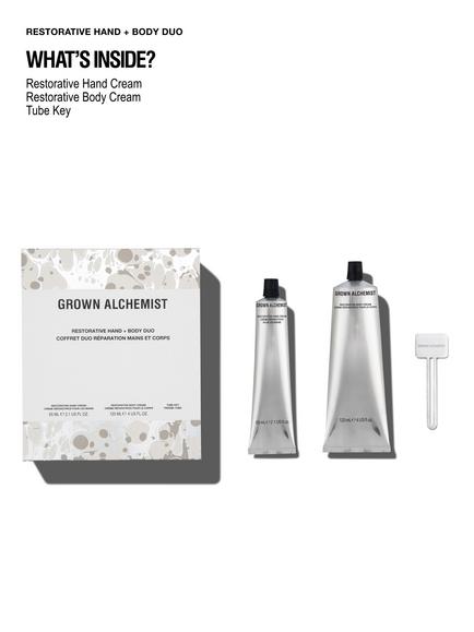 Grown Alchemist Restorative Hand & Body Duo Bodycare Gift Set - view 2, Clear