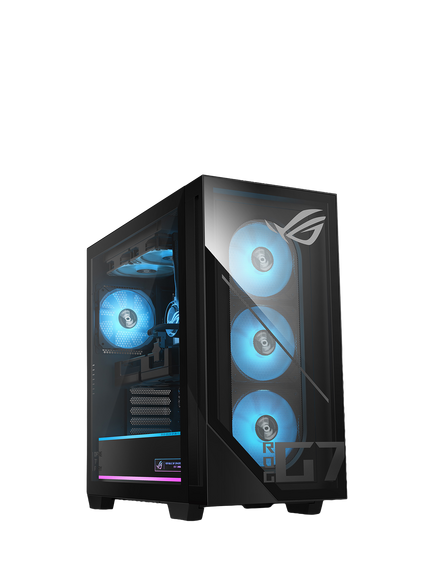 ASUS ROG G700 Gaming PC, Intel Core Ultra 7 Processor, RTX 5070 Ti Prime, 32GB RAM, 2TB SSD, Black, Black