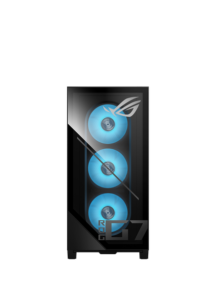 ASUS ROG G700 Gaming PC, Intel Core Ultra 7 Processor, RTX 5070 Ti Prime, 32GB RAM, 2TB SSD, Black - view 2, Black