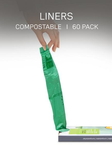 simplehuman Bin Liners, Code Z, Pack of 60 - view 2, White