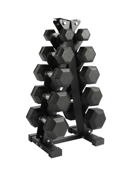 Northern Gym Equipment 2-10kg Dumbbell Set, Black, Black