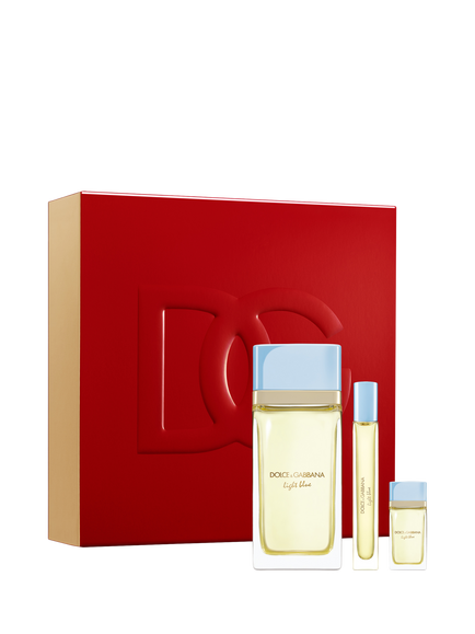 Dolce & Gabbana Light Blue Eau de Parfum 100ml Christmas Fragrance Gift Set, 