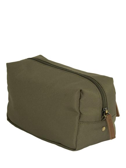 Joules Epwell Wash Bag - view 2, Khaki Green