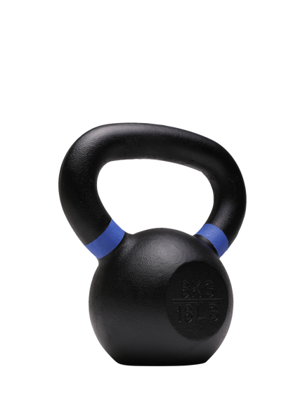 Northern Gym Equipment Cast Iron Kettlebell Set, 8kg, 10kg, 12kg, Black - view 2, Black