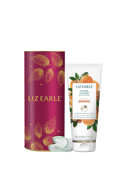 Liz Earle Special Edition Cleanse™ & Polish Mandarin & Nutmeg 200ml Skincare Gift Set, 
