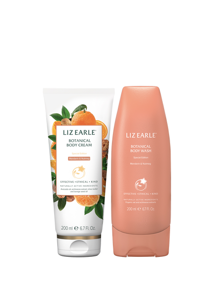 Liz Earle Special Edition Mandarin & Nutmeg Body Duo Gift Set - view 2, 