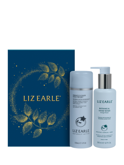 Liz Earle Orange Flower Hand Care Duo Gift Set, 