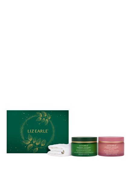 Liz Earle Superskin™ Advanced Cleansing Balm Duo Skincare Gift Set, 
