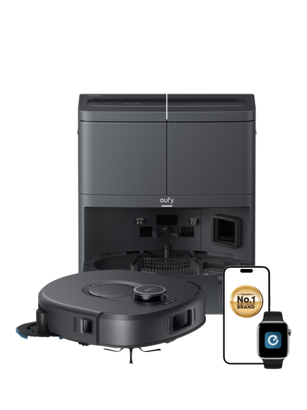 Anker eufy Omni C30 Edge Robot Vacuum and Mop with All-in-One Station, Black, Black
