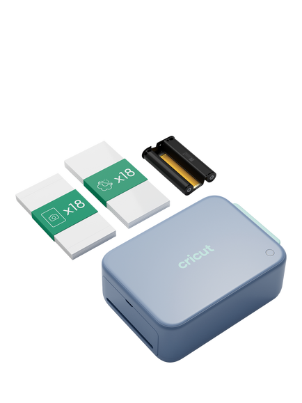 Cricut StickerPix Print + Cut™ Essential Bundle, Blue