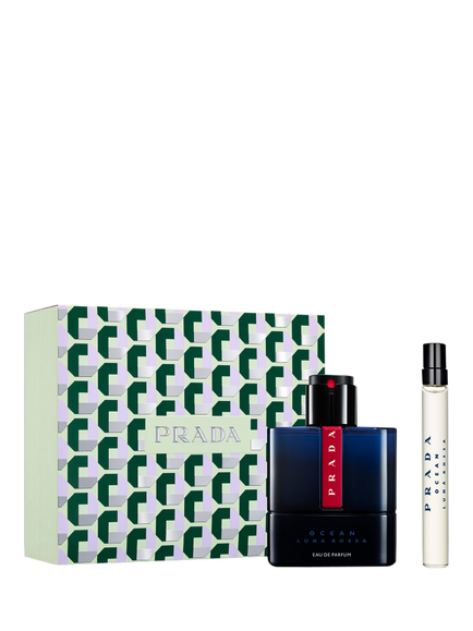 Prada Luna Rossa Ocean Eau de Parfum 50ml Holiday Fragrance Gift Set, N/A (coffret)