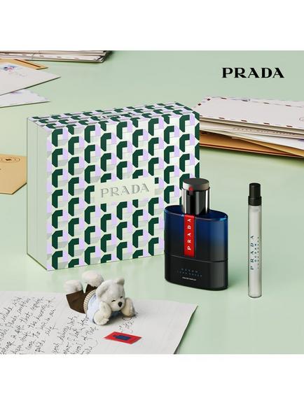 Prada Luna Rossa Ocean Eau de Parfum 50ml Holiday Fragrance Gift Set - view 2, N/A (coffret)