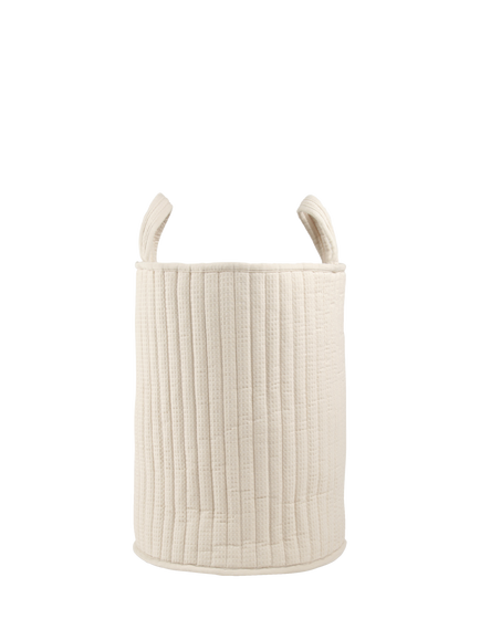 CuddleCo Large Storage Basket, Cashmere Waffle, Cashmere Waffle