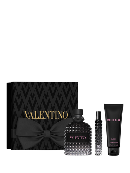 Valentino Born in Roma Uomo Eau de Parfum 100ml Holiday Fragrance Gift Set, N/A (coffret)